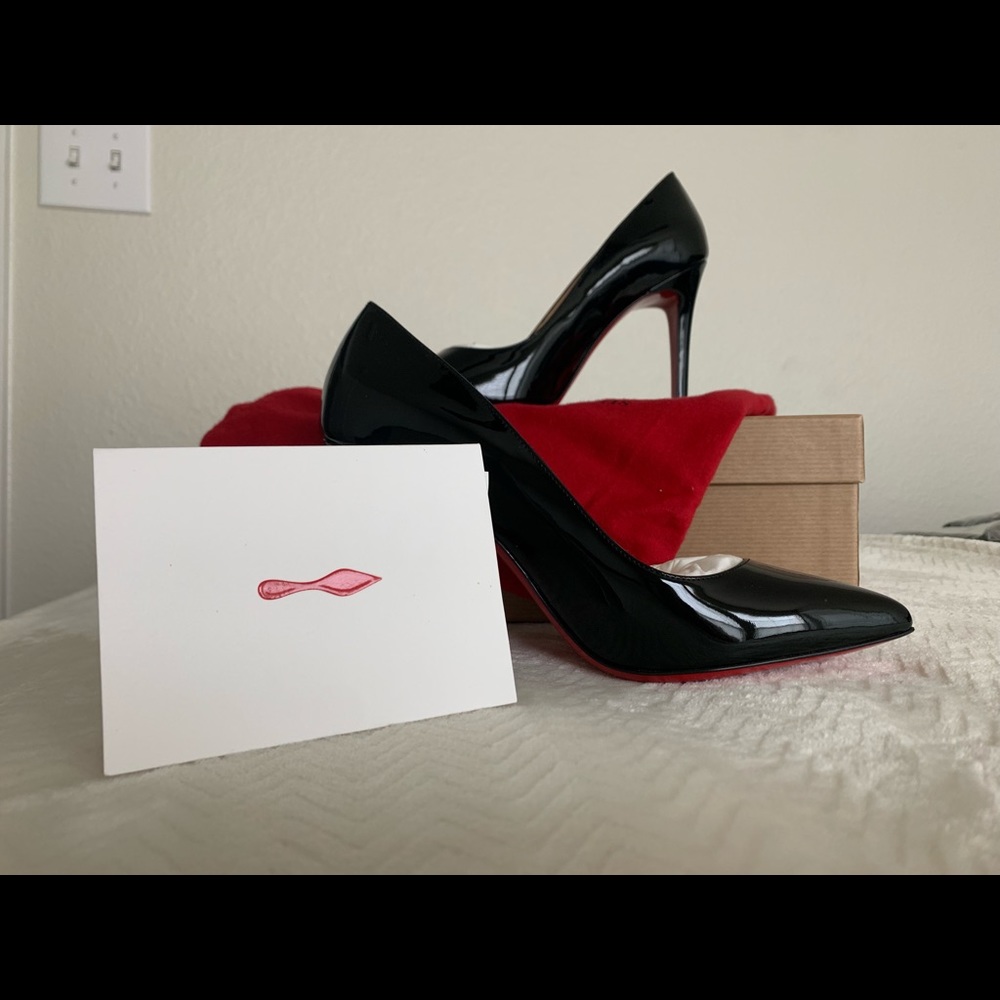 Christian Louboutin size 37 WORN ONCE